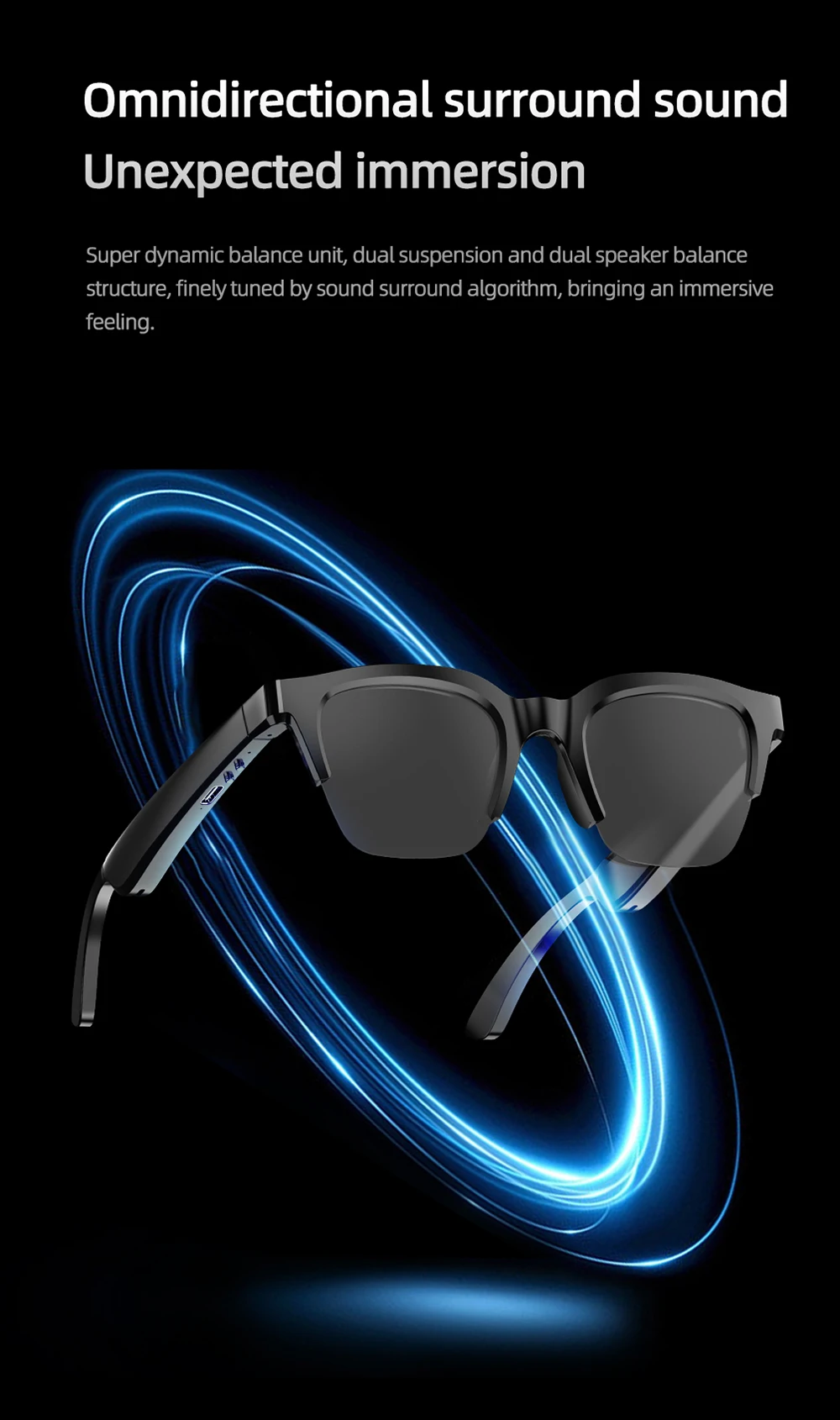 If you are searching for a supplier of a product with perfect quality control and highly competitive prices, which gives you an advantage in expanding your local market, then contact us now!  Competitive suppliers of  2026 E60 Men's Smart Sunglasses BT Audio Cycling Glasses with Voice Assistant Music & Call Control-Smart Wearable Headset