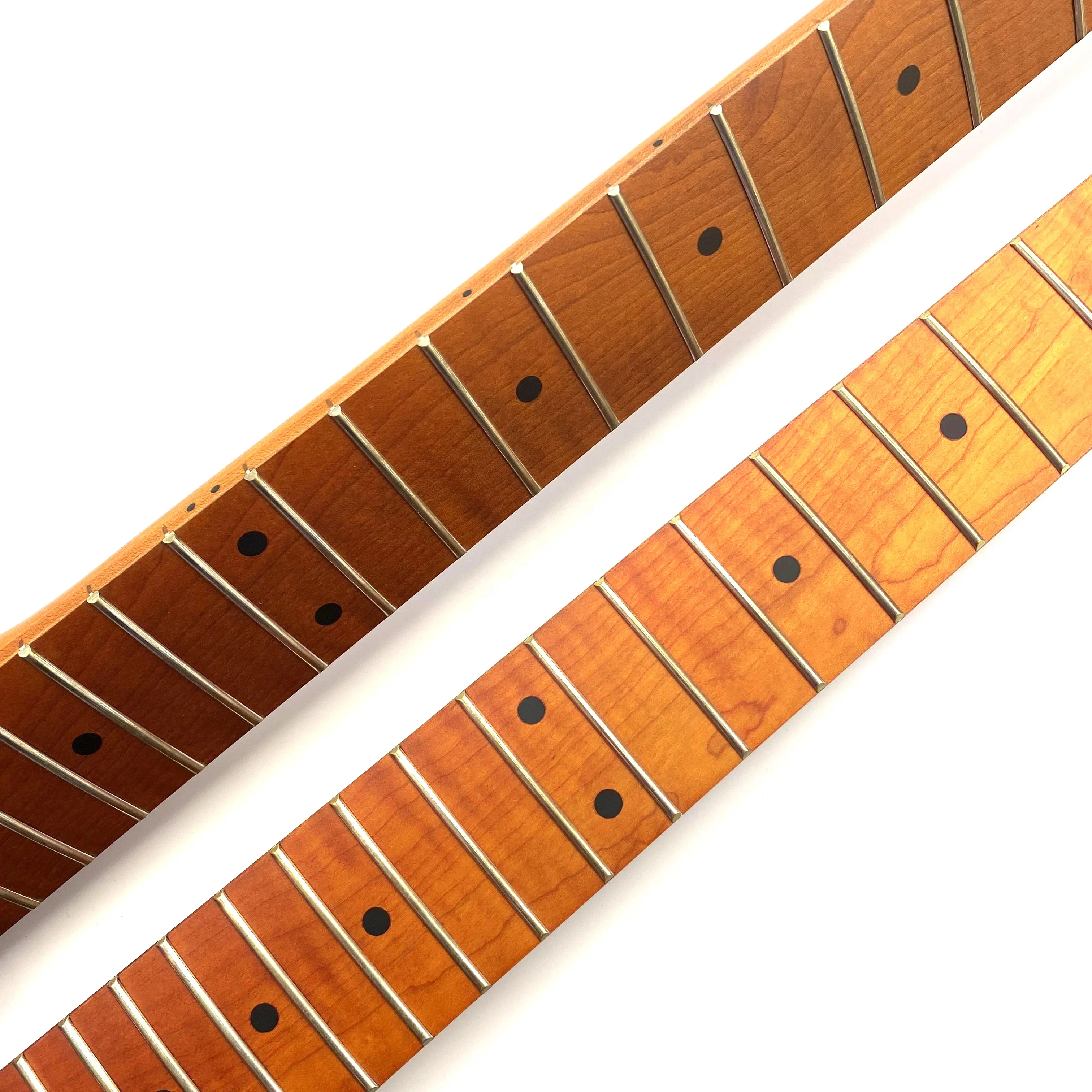 カスタム 22フレット 9.5インチ ラジアス エレキギターネック 交換用