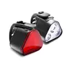 Combinación: luz trasera roja + luz delantera blanca