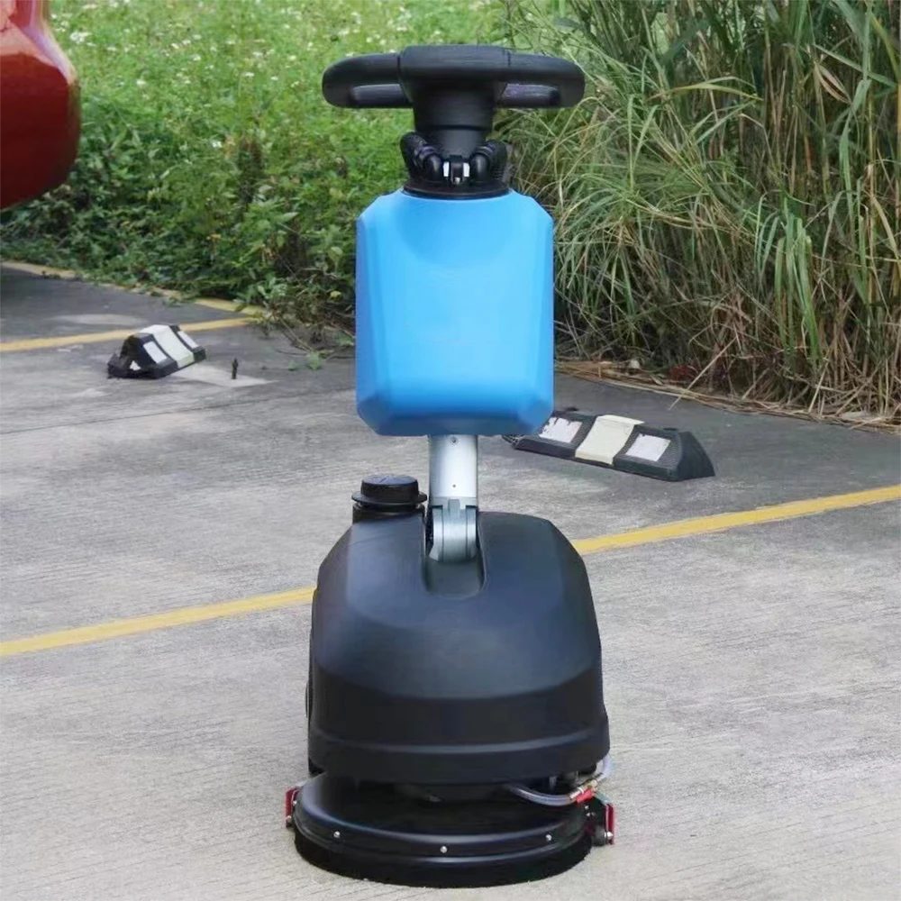 High Quality Mini Floor Sweeper Robot Street Scrubber Machine Clean Vacuum Cleaner Hand Push Scrubber
