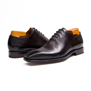 Factory Design Custom Goodyear Welted Luxury Casual Cowhide Leather Dress Shoes Men Oxford