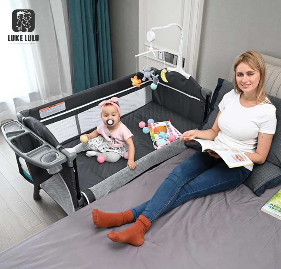 Crib travel baby multi-function bed portable newborn crib fast sleep 