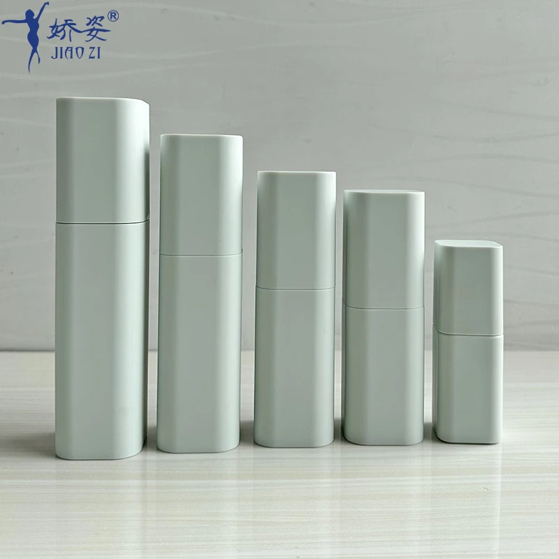 Soft Touch Square PET Bottle and Jar Set