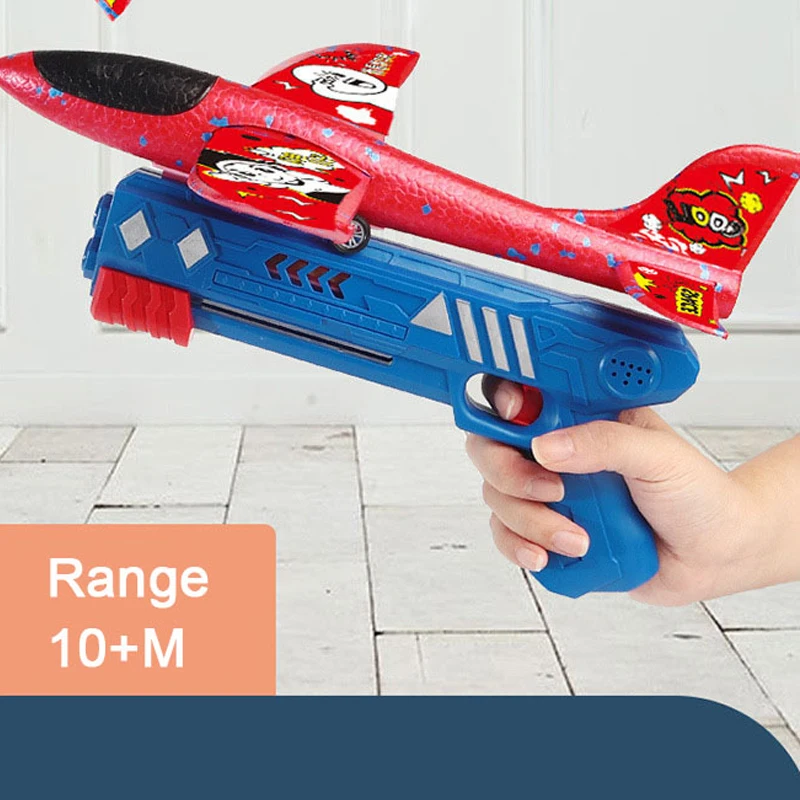 Jouets d'avion en mousse pour enfants, interaction parent-enfant, avion en mousse d'extérieur, parc  26