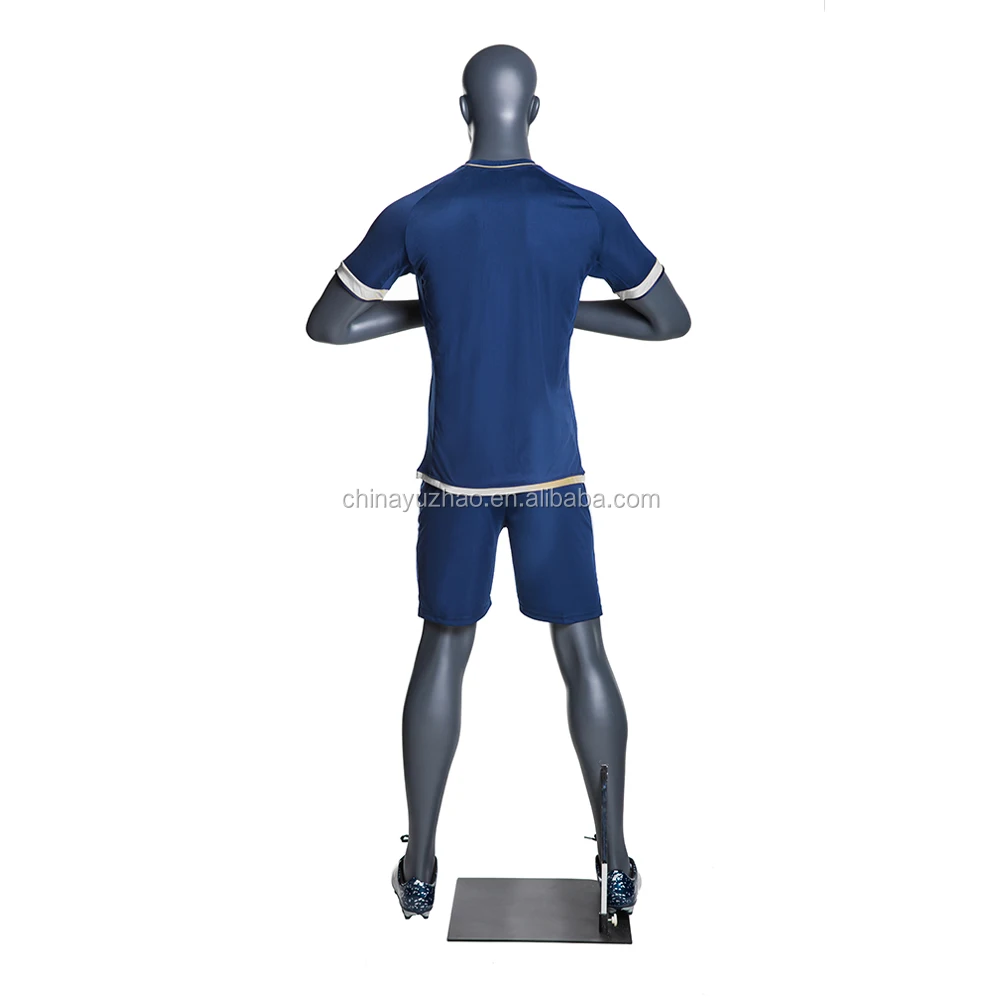 NF-2 athletic mannequin rugby star player in match American football player dummy ball player model