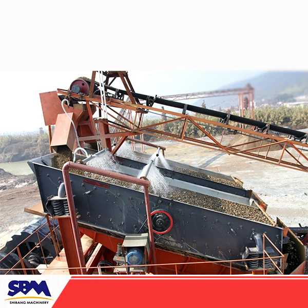 Core Components Motor Pump Engine Bearing-Fine Sand Stone Vibrating Screen for Ore Feeding in Guinea
