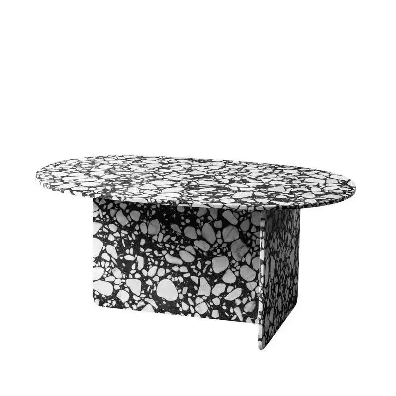 Custom Design Dining Terrazzo Coffee  Side Table