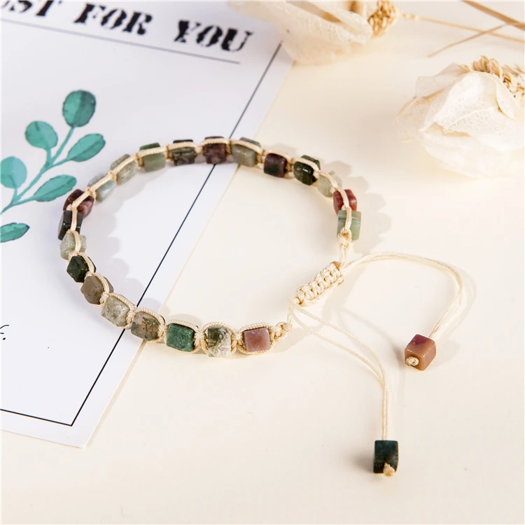 Buy wholesale Golden Jerry bracelet with black Agate stones