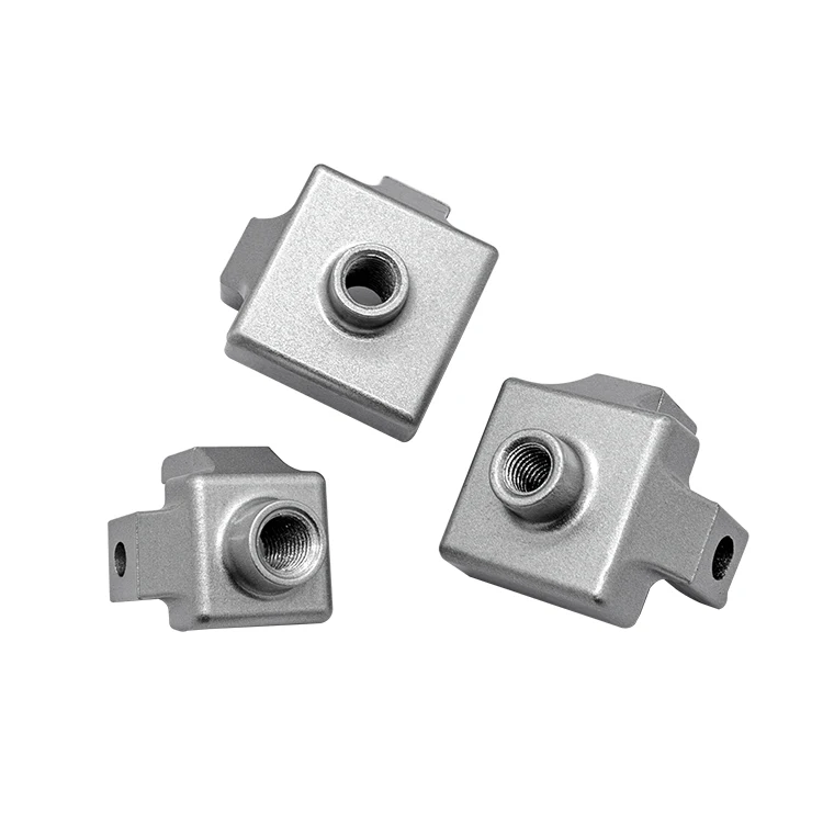 Aluminum Profile Accessories 30/40/45 Aluminum Profile Foot Cup Connector Foot Fixing Seat Connection Block M8 M10 M12 supplier