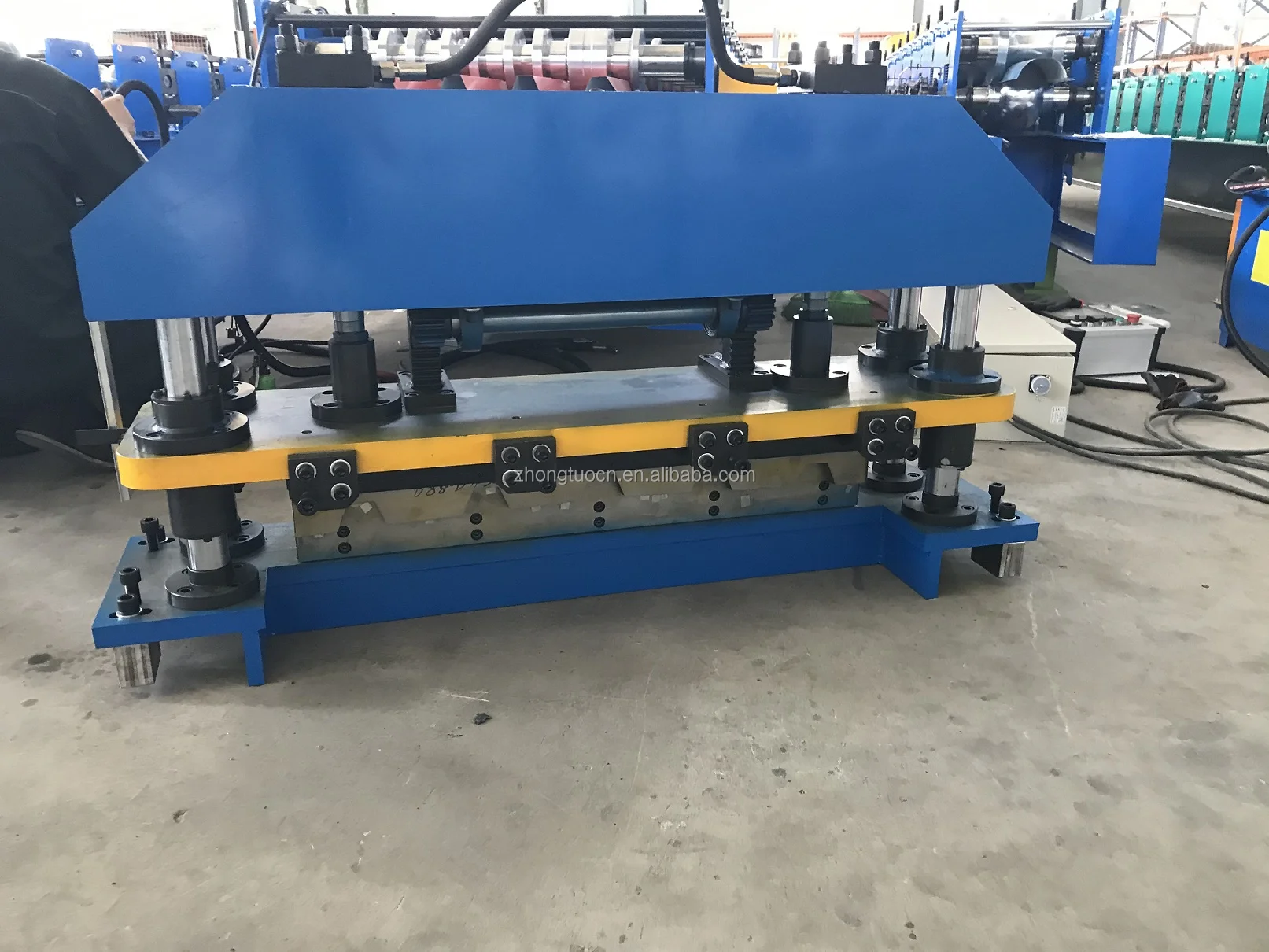 Metal Self Snap Lock Standing Seam Roof Sheet Roll Forming Machine ...