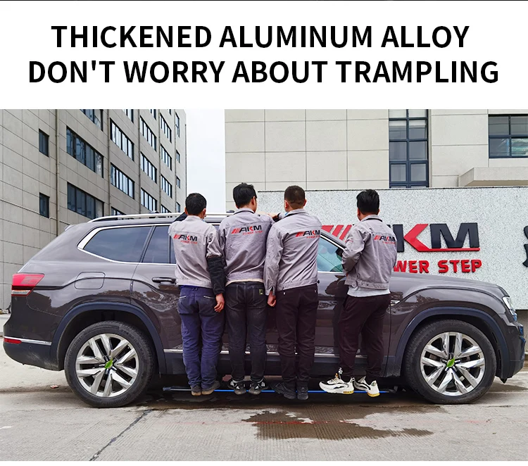High Performance Waterproof Motor Exterior Accessories Aluminum Electric Side Step Power Step for Audi Q7 Powered Step supplier