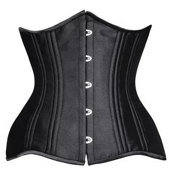 High Quality Double Steel Boned Corset Slimming Shaper Fat Women Sexy Vintage Underbust Corsets And Bustiers