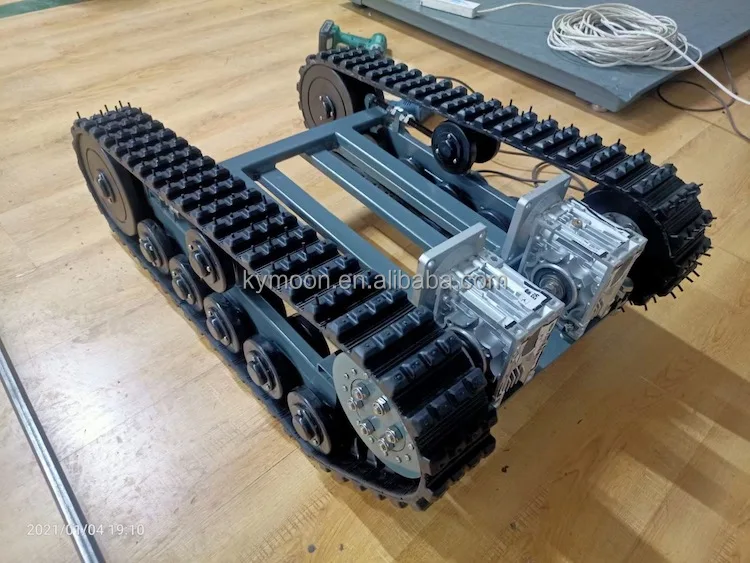 All Terrain Rubber Track Chassis - Durable & Versatile