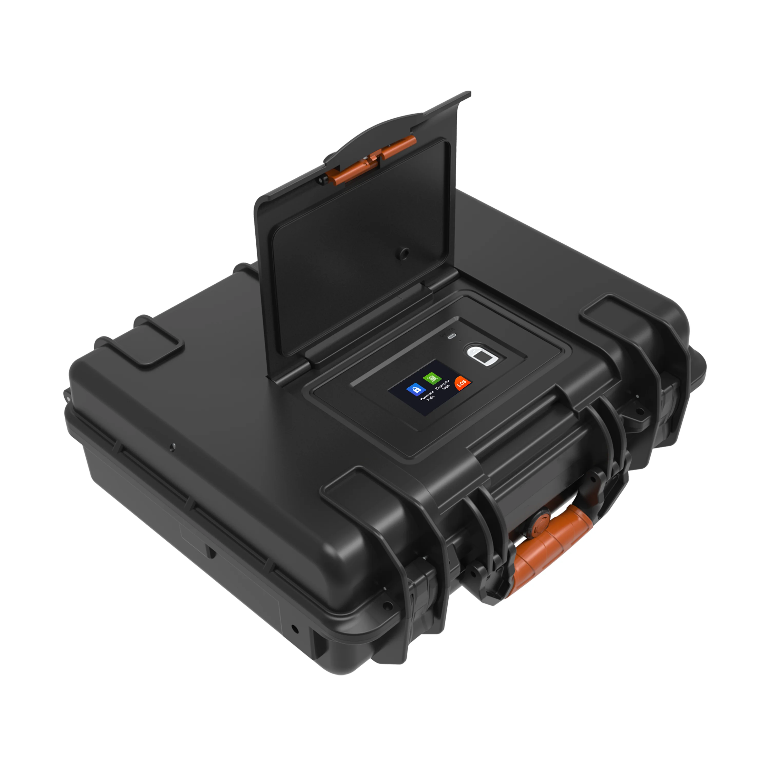 443414 IP67 Waterproof Hard Case Tool Storage Box Security Money Box Watch Easy-carrying case