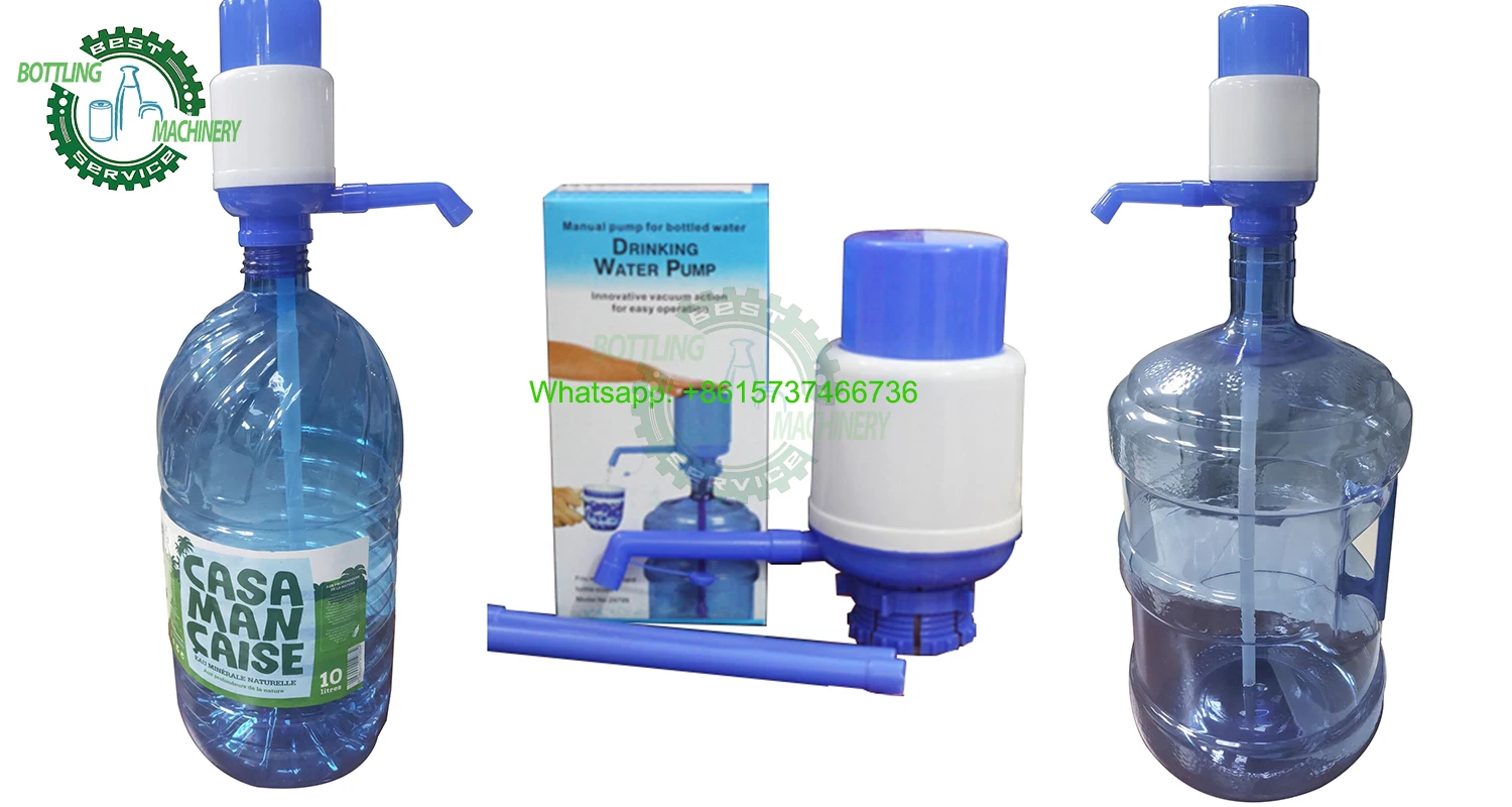 Hand Drücken Sie Typ Wasser Dispenser Flaschen Wasser Hand Pumpe  Trinkwasser Hand Manuelle Pumpe Spender - AliExpress