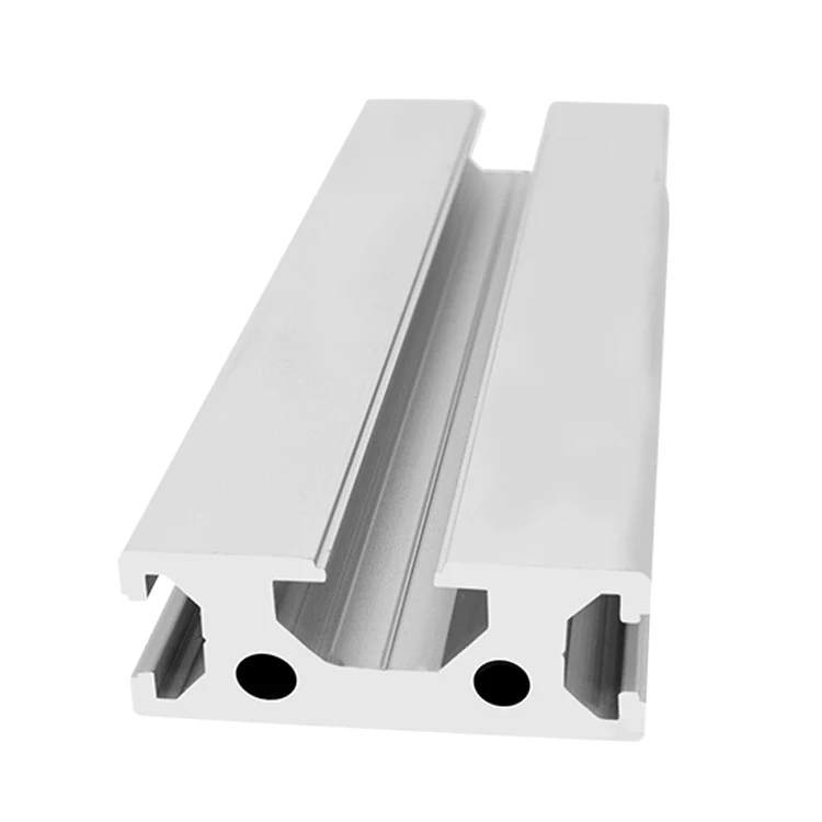 1540 Series 3 Slots Anodized Aluminum Profile Ruler Slide Rail CNC Cutting Punching Processing Services details
