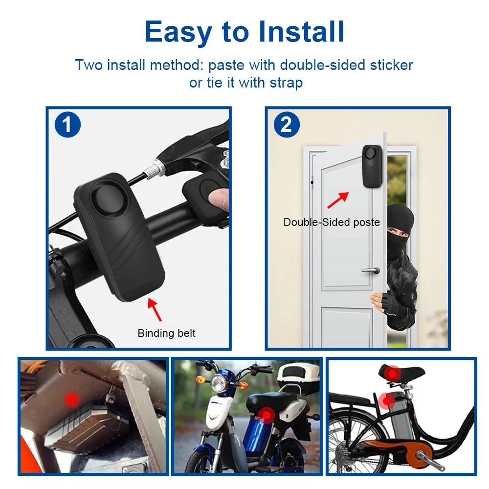 Extractme – alarme antivol pour moto, avec télécom... – Grandado
