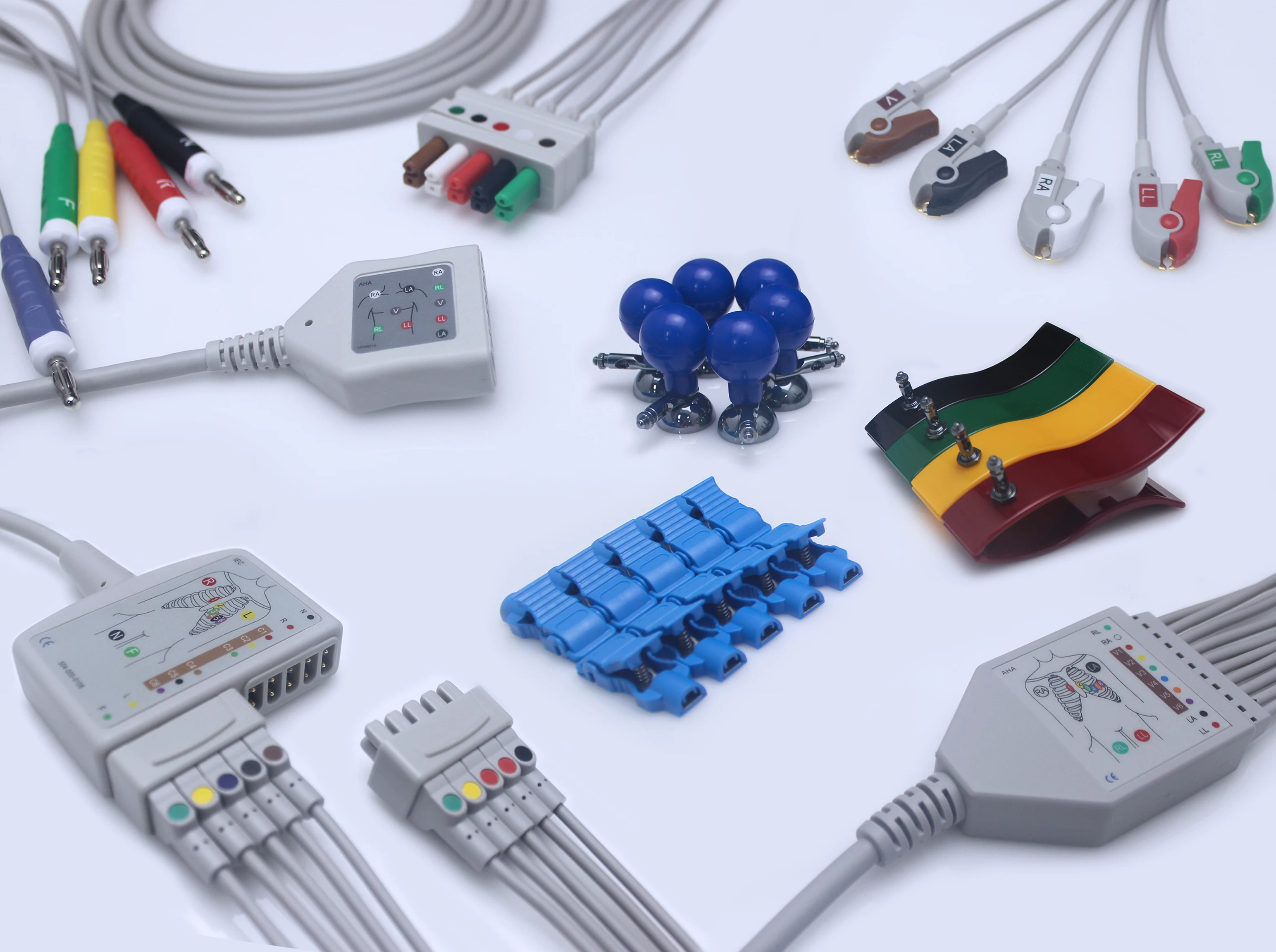 Reusable ESU 400 Silicon Diathermy Electrosurgery Patient Plate ESU Grounding Pad with Cable for Valleylab Diathermy Pad