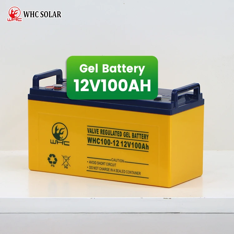 Gel Battery 12v 100ah Solar Agm Lead Acid Battery Solaire Batteries Sealed Ups Deep Cycle Free Maintenance Home Energy Storage