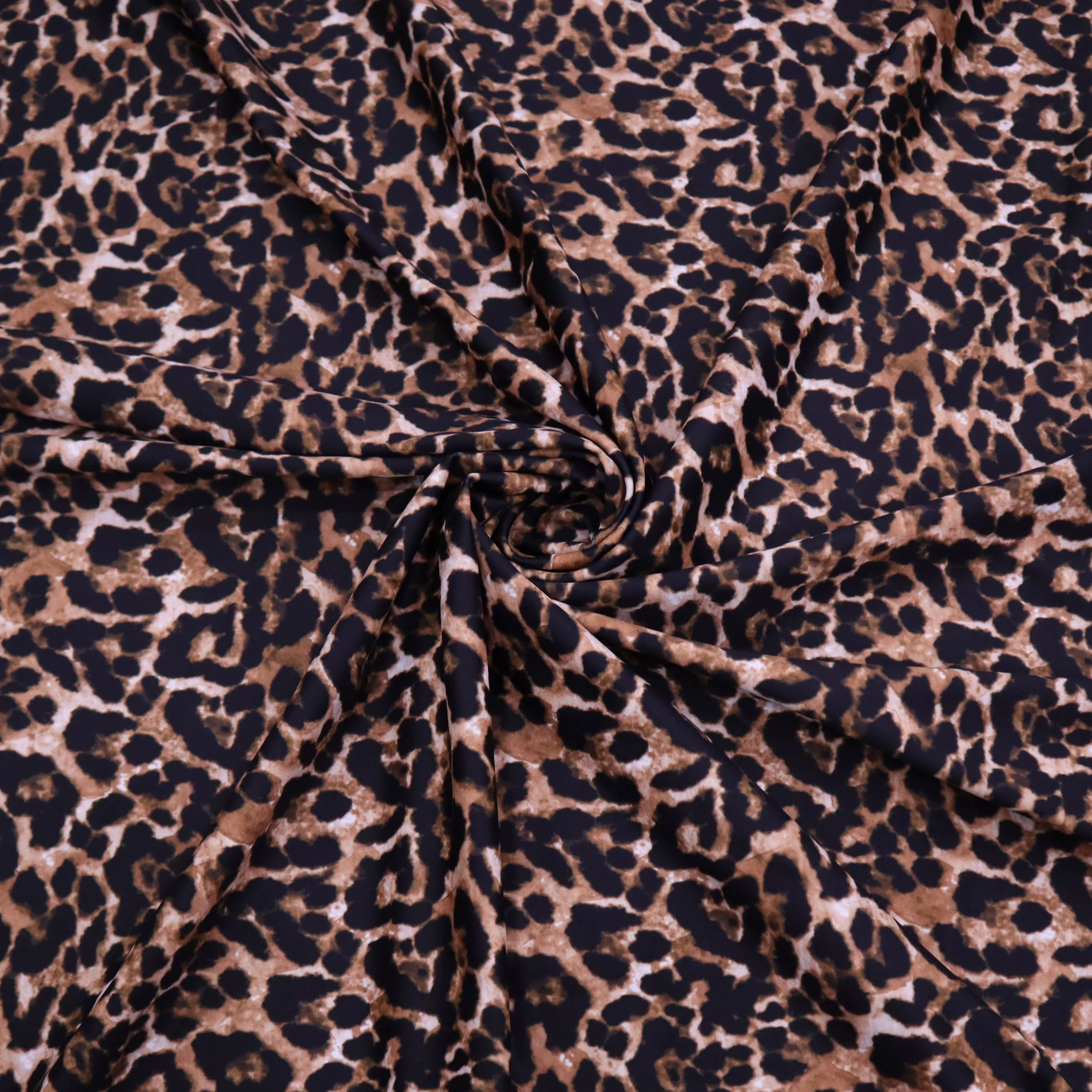 low moq 4 way stretch elastane print leopard print fabric for leggings