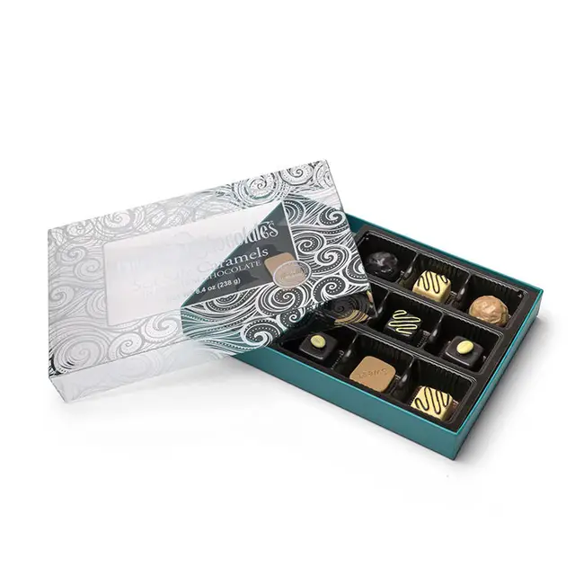 luxury snacks Schokolade cioccolato paper gift box mushroom protein bars chocolat nutella chocolate bar packaging box