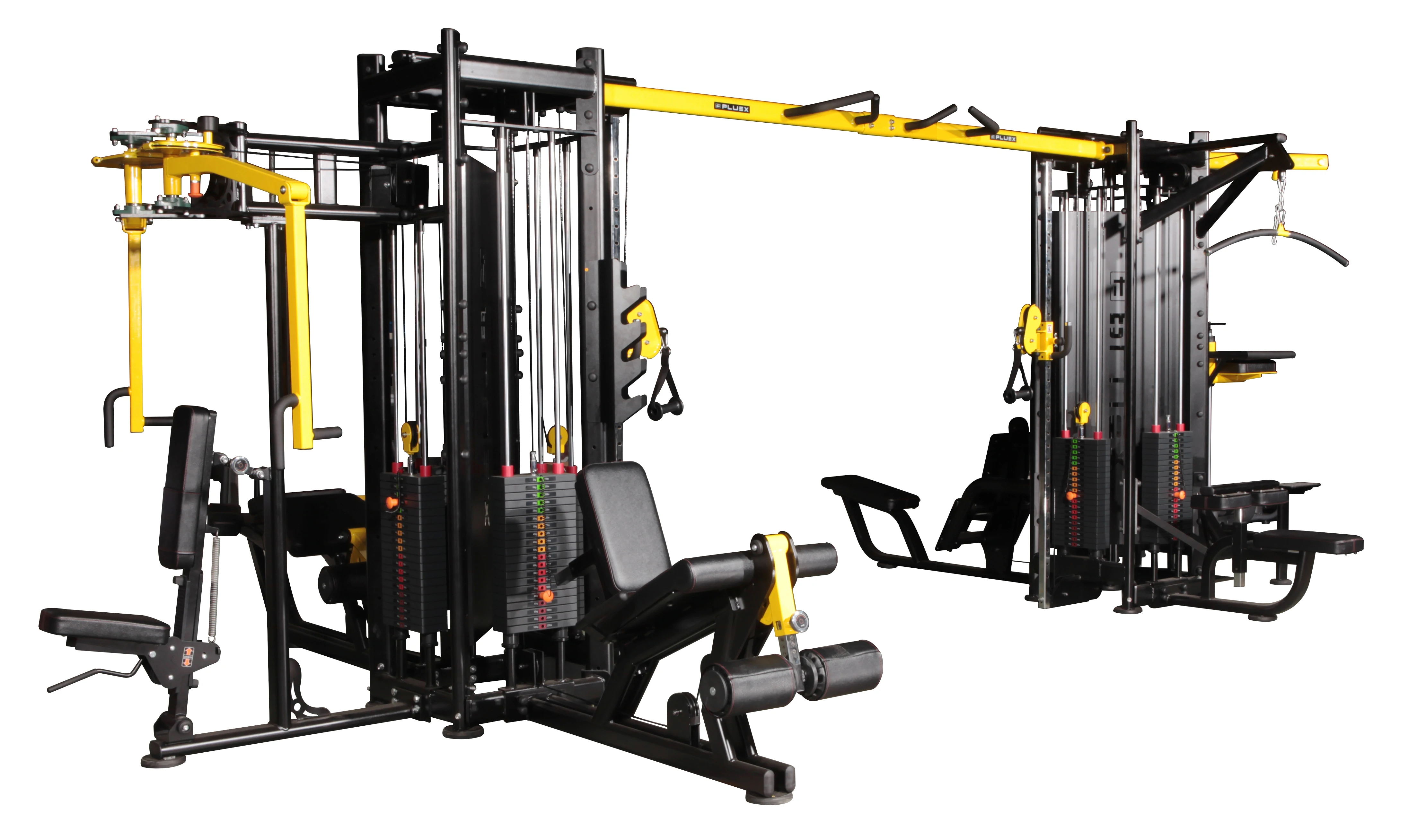 Commercial Multi Station Gym 8 Multi Function Station Fitness Equipment Sports Machine Commercial Use Power Tower