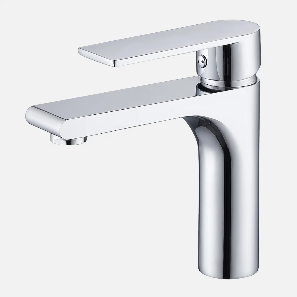 hot and cold water mixer bathroom brass wall wash basin faucet