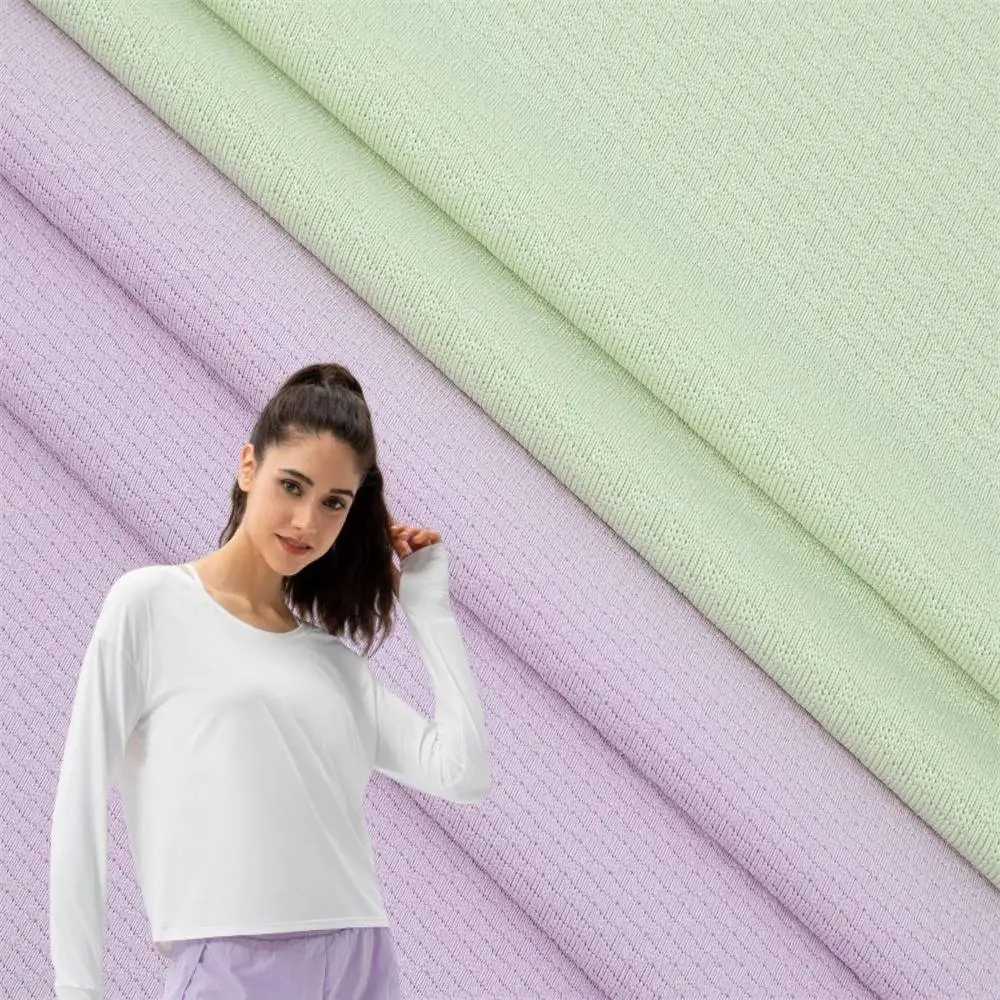 China Factory Textile 100% Polyester Fabric 180gsm for Uniqlo Anti-UV UPF 50+ UV Protection for 90% Polyester 10% Spandex