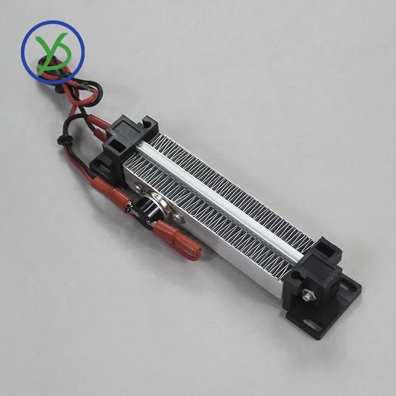 Élément Chauffant PTC 12V - Coque Aluminium, Céramique, Puissance 5-28W, Température 220°C, Pour Mini Chauffage
