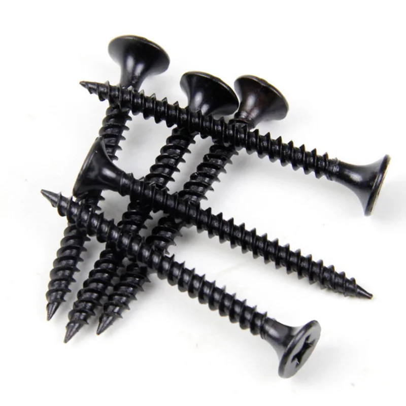 Flat Head Torx Screws 304 Stainless Steel Black Countersunk Self Tapping Anti-Theft Tamper Resistant Screws for Wood details