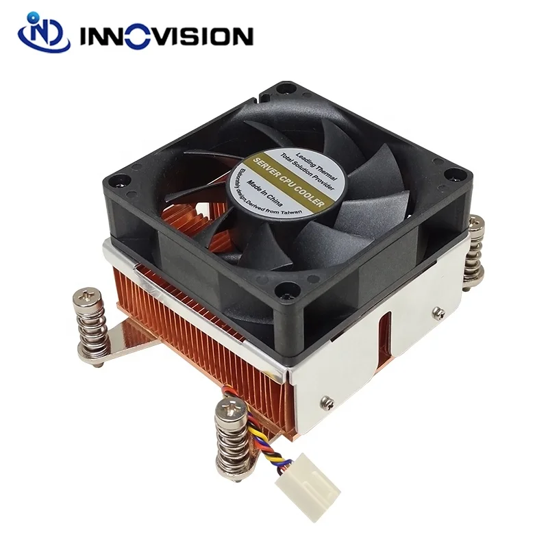 Active LGA2011 Narrow 2U Server CPU Cooler for Intel Xeon Heatsink CPU Cooler Fan