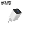 Cargador AVS 45w Blanco