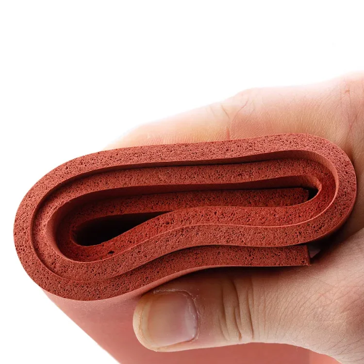 Heat Insulation Soft Silicone Sponge Rubber Sheet
