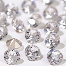 Nail High Quality Hotfix Crystals Nail Art Charms Bling Diamond Rhinestone Swarovski For Nail Decoration