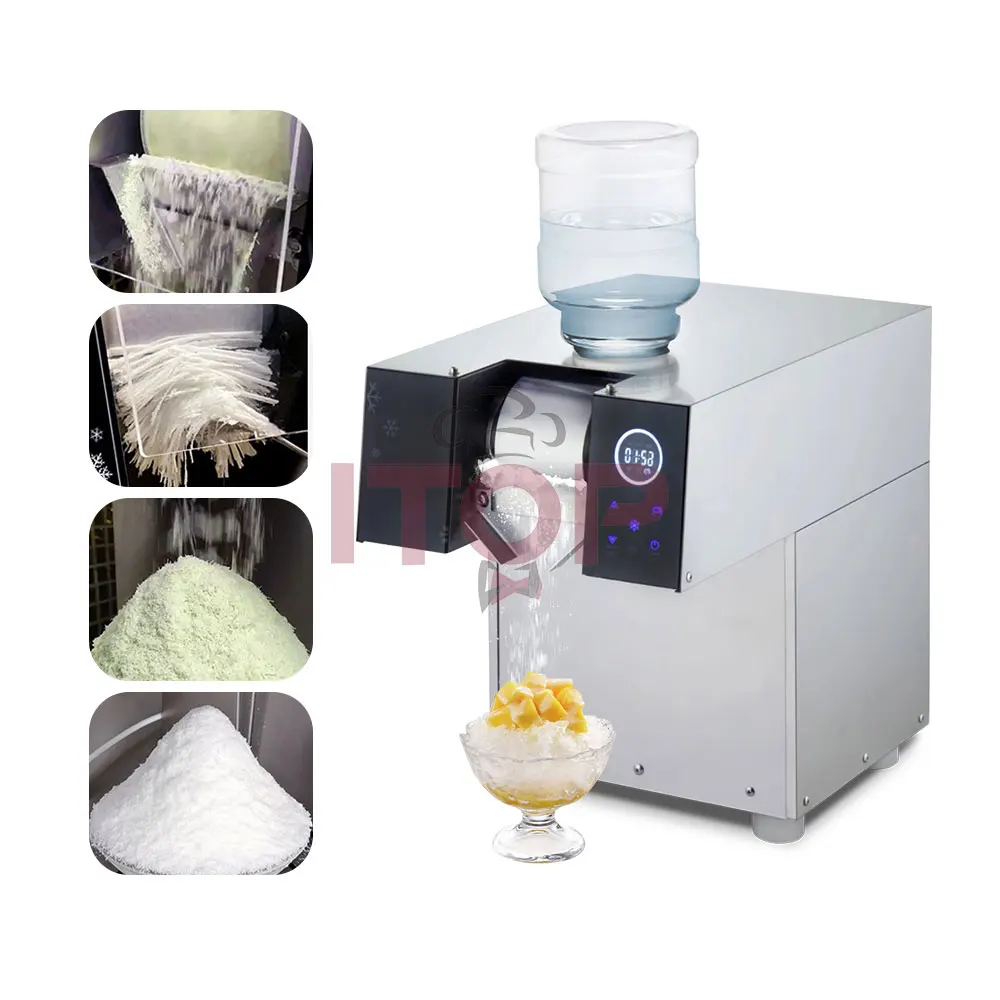 Shaved Ice Machine High Quality Snow Flake Ice Shaver Maker Traditional Korean Dessert Bingsu Machine
