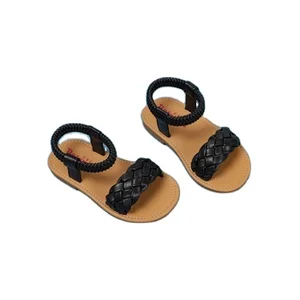 New Children Cartoon Back Strap Sandals Summer Kid Beach Soft Bottom Breathable Flat Girl Open Toe Casual Shoes