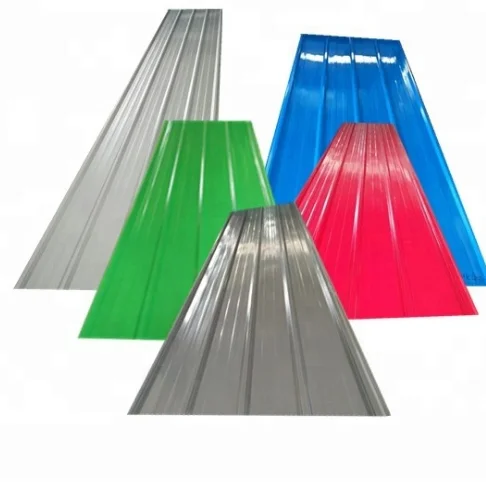 China Factory Galvanized Corrugated Steel Roofing Sheet Aluminium Corrugated Gl Steel Sheet Price Metal