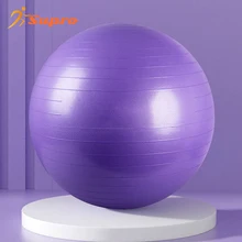 Supro  2024 Home Fitness Ball Flat Tire Yoga Ball for Balance Stability Fitness Exercise Core Strength