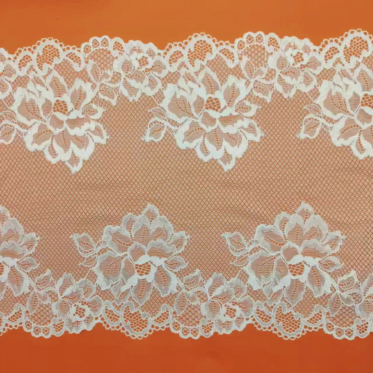 Sexy Lingerie Underwear Trim Fabric Mesh Stretch Lace White Bags Soft