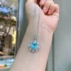 Topaz Blue Pendant