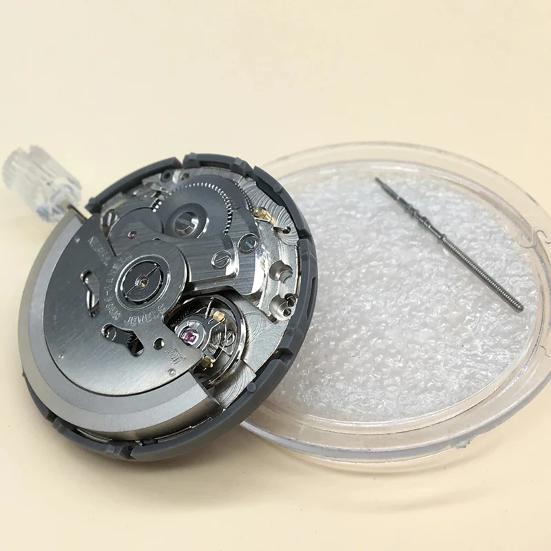 Japan Original NH35/NH35A Mechanical Movement with Black Date Window