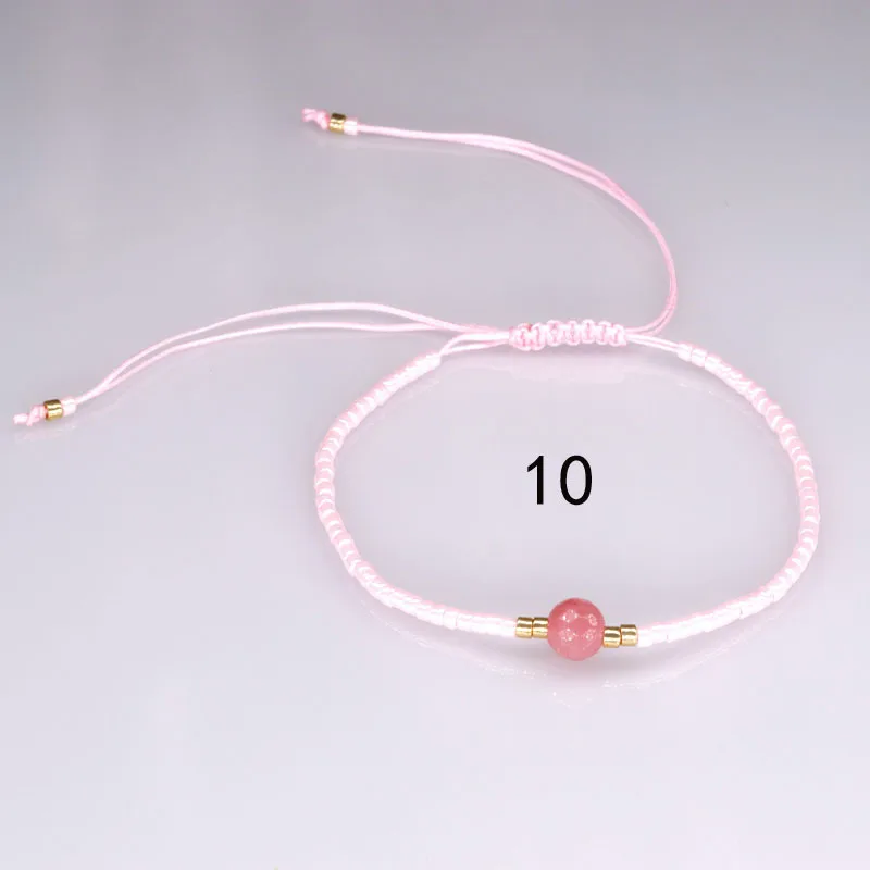 Catchy & Crafty Pulsera De Cristal Elástica Apilable Con Con | Cuotas