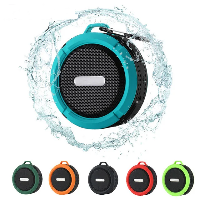 Bluetoothスピーカー C6防水Bluetoothスピーカーマイク付き自転車スピーカー屋外