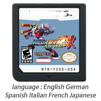 Mega Man Series USA Six Languages ZX Advent Zero Collection Star