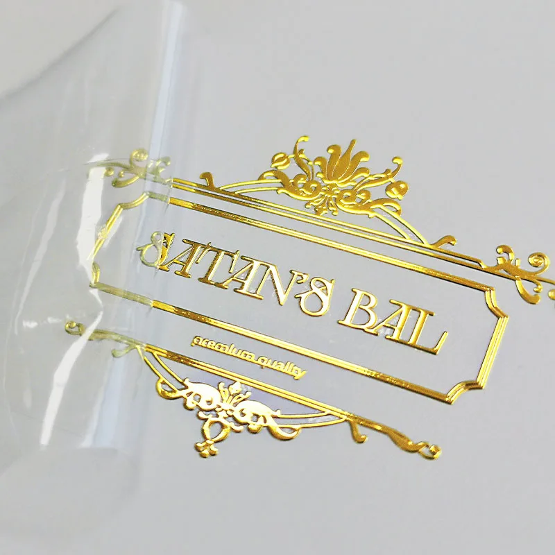 Customized Electroformed Label Thin Nickel Metal Sticker Logo - Buy ...