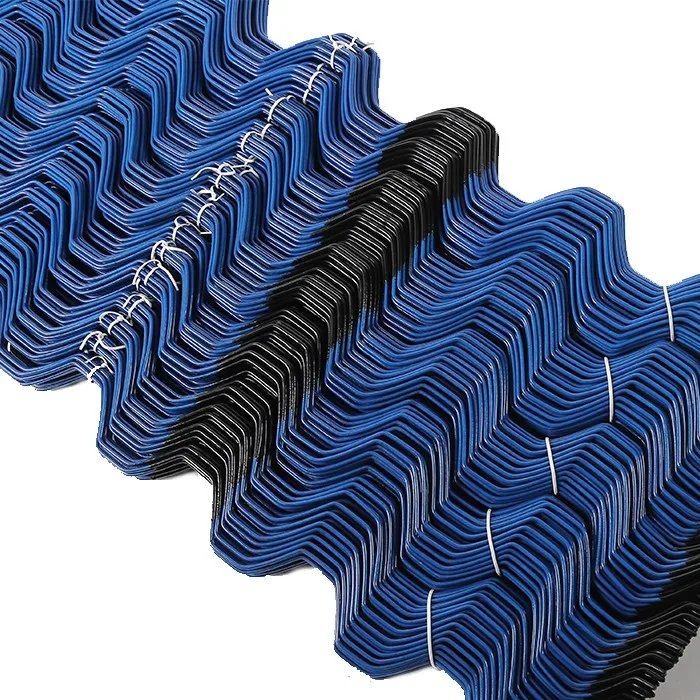 2.8mm Fix Film Wiggle Wire Greenhouse Steel Structure Blue Coated Springs