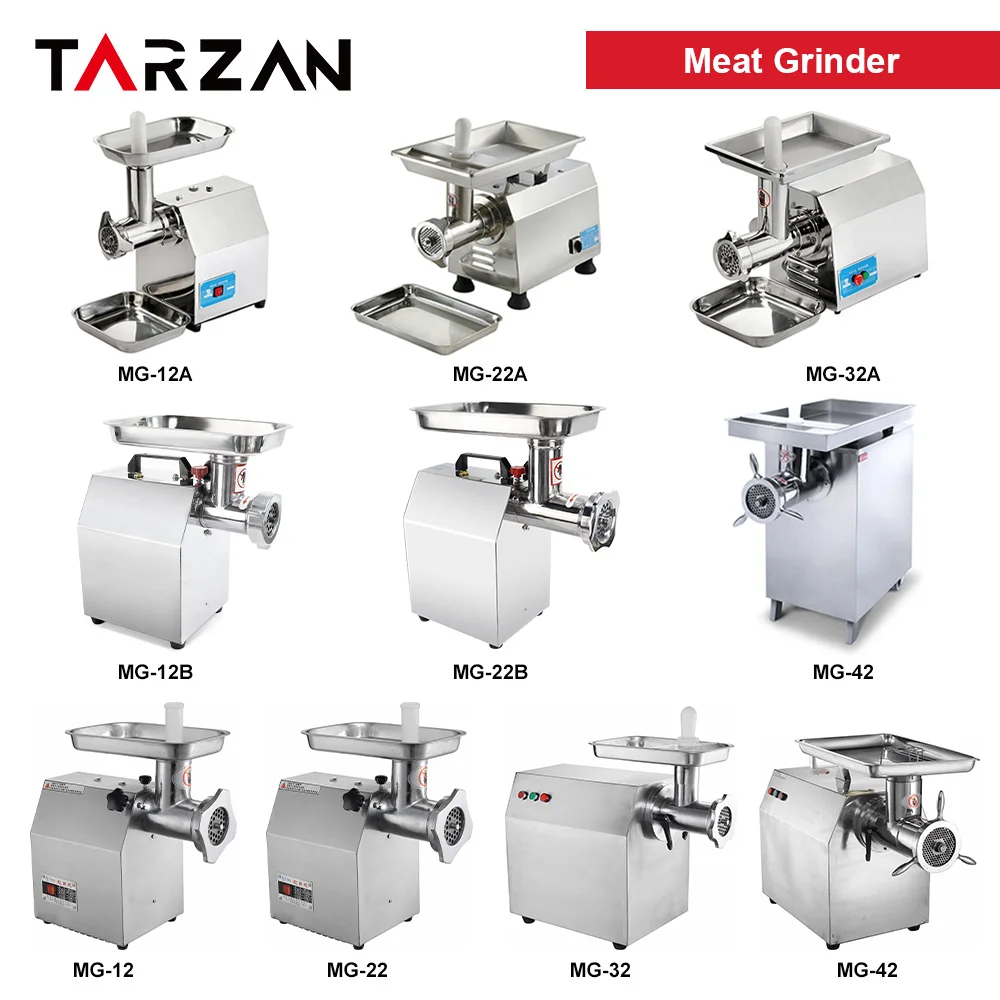 2024 320kg/Hour Powerful Factory Direct Sales Stainless Steel meat mincer machine meat mincer  meat mincer supplier