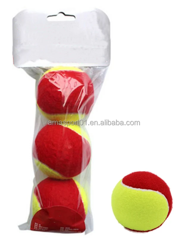 50 Low Compression Custom Beach Tennis Ball Orange Stage Tennis Ball