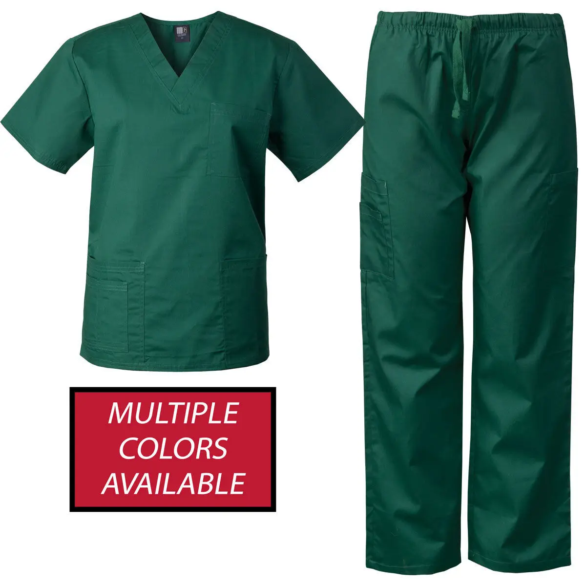 Medical Care Medical Suit Natural Uniform Unisex Top Pants Hospital