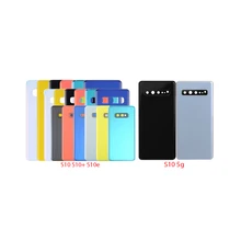 Back Glass Replacement For Samsung Galaxy S10 Plus S10+ 6.4" S10 6.1" S10E 5G Battery Cover Rear Door Housing Case